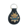 Wholesale Personalized Custom Shape Made leather Keychain